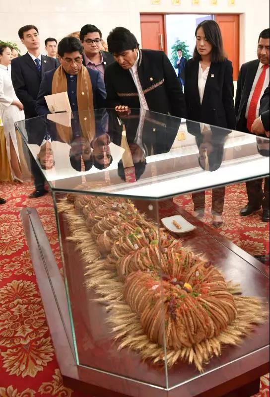 星空（中国）官方十八街大小麻花齐上阵|亮相玻利维亚总统来津晚宴